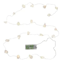 Lichtslinger zoutsteen - warm wit - 220 cm