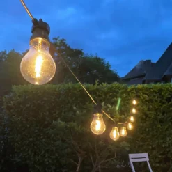 Lichtsnoer voor buiten - 10 LED lampen - 7.5 meter