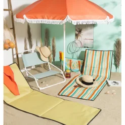 Ligbed Miami - gestreept - 160x54 cm