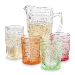 Longdrinkglas romantic - transparant - 400 ml