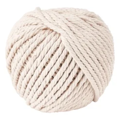Macrame touw - naturel - 40 m