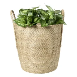 Mand Basix rond - ø39x40 cm - naturel