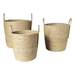 Mand Basix rond - ø39x40 cm - naturel