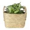 Mand Basix vierkant - 26x26x26 cm - naturel