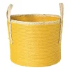 Mand colors - geel/bruin - ø21x18 cm