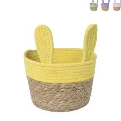Mand colors met oren - diverse varianten - ø20x15 cm