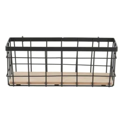 Mandje voor wandrek - 25x8.5x9.5 cm - zwart