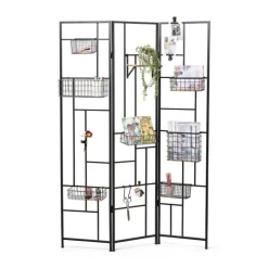 Mandje voor wandrek - 24x9x22 cm - zwart