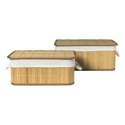 Mand levi met deksel - 34,5x24x14 cm
