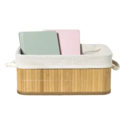 Mand levi met deksel - 34,5x24x14 cm