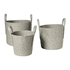 Mand Lotte - ø25x28 cm - grijs