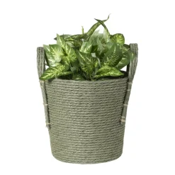 Mand Lotte - ø22x23 cm - groen
