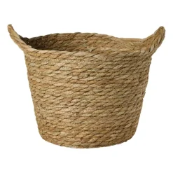 Mand rond M - bruin - ø23x27 cm