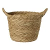 Mand rond S - bruin - ø20x24 cm