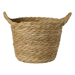 Mand rond S - bruin - ø20x24 cm