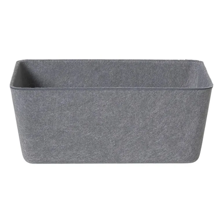 Mand vilt - grijs - 9x22x16 cm