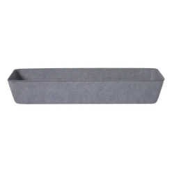 Mand vilt langwerpig - grijs - 6x36x14 cm