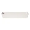 Mand vilt langwerpig - wit - 6x36x14 cm