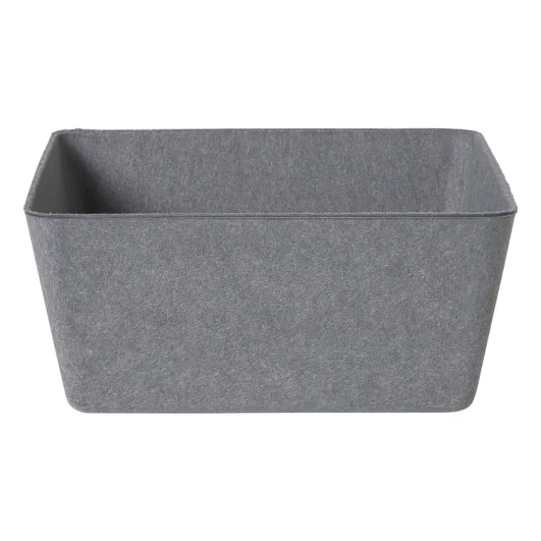 Mand vilt middel - grijs - 11x25x25 cm