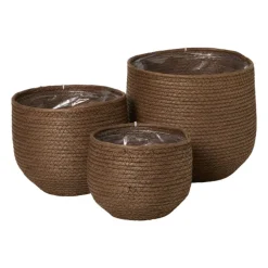 Mand Yorick middel - bruin - ø22 cm