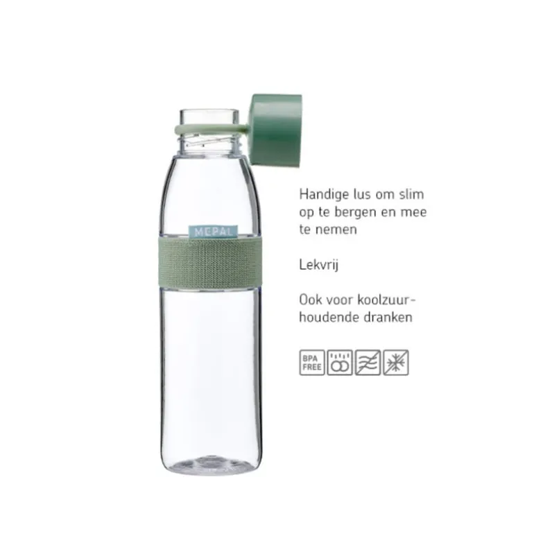 Mepal waterfles klein - lichtgroen - 500 ml