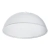 Metalen foodcover - wit - 35x35 cm