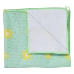Microvezel doekjes zonnetjes - 32x36 cm - set van 2