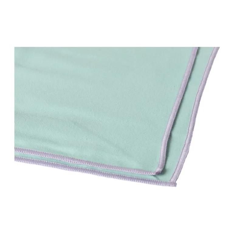 Microvezel handdoek - blauw - 100x180 cm