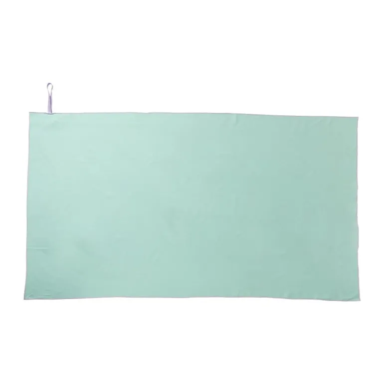 Microvezel handdoek - blauw - 100x180 cm