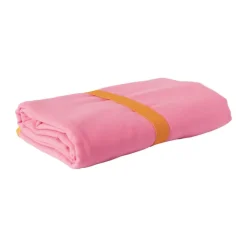 Microvezel handdoek - roze - 100x180 cm