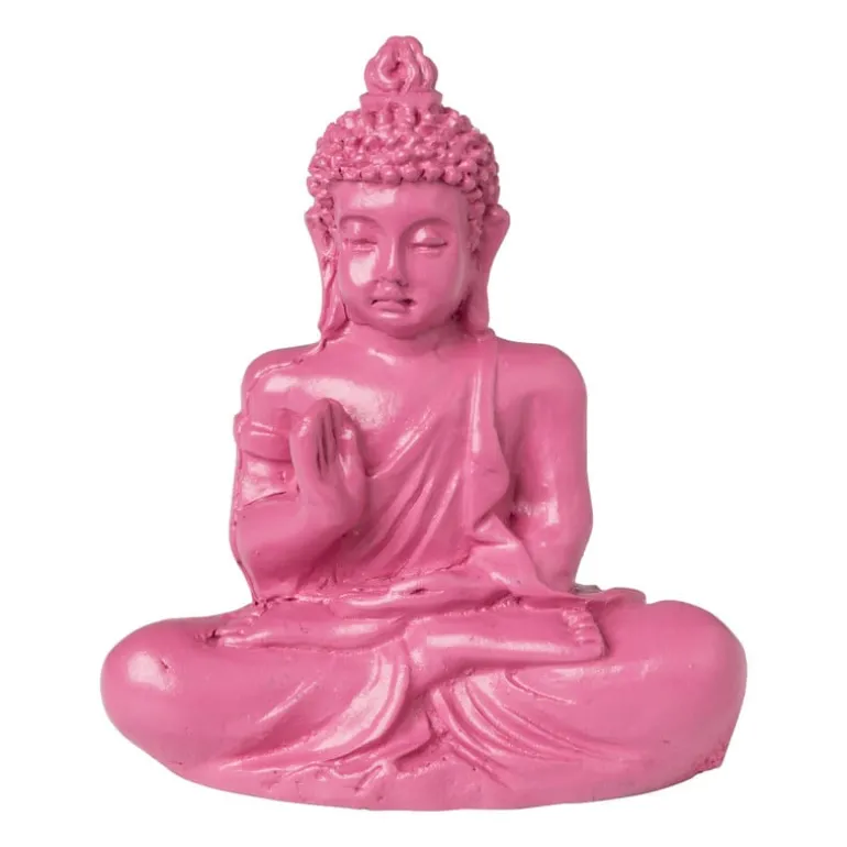 Mini boeddha - diverse kleuren - 5 cm