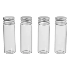 Mini glazenflesjes - 4x16 ml - set van 4