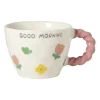 Mok bloemen - multikleur - 280 ml