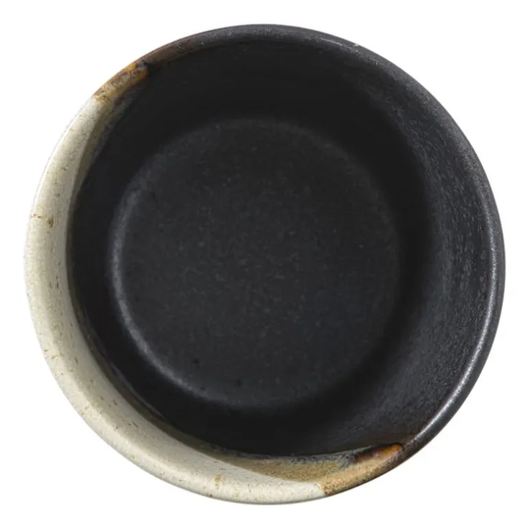 Mok cortado klein - beige/zwart - 260 ml