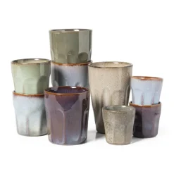 Mok facet - groen - 200 ml