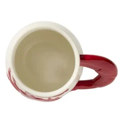 Mok krab - blauw/rood - 500 ml