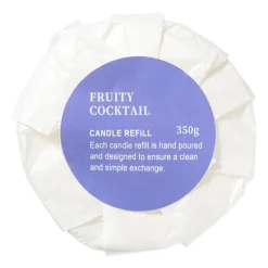 Navulling geurkaars - fruity cocktail - 350 gram