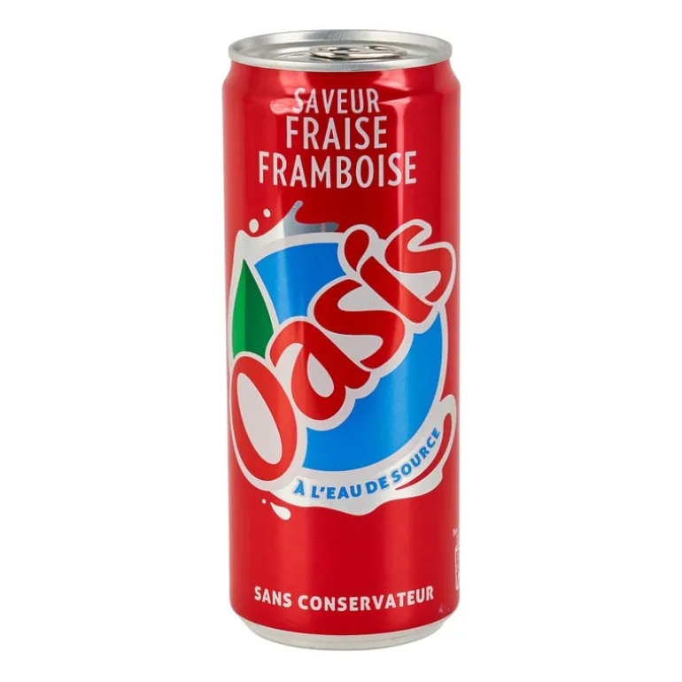 Oasis - aardbei framboos - 330 ml