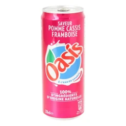 Oasis - appel/zwarte bes/framboos - 330 ml