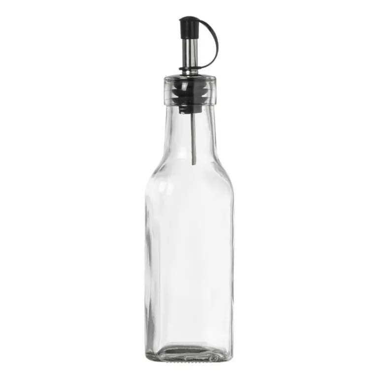 Olie/azijnfles - glas - 180 ml