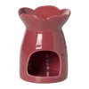 Oliebrander bloem - rood - ø8.3x11.3 cm