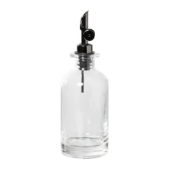 Olie- en azijnfles rond - glas - ø7x21.5 cm