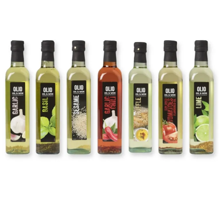 Olio knoflook chili olie - 500 ml