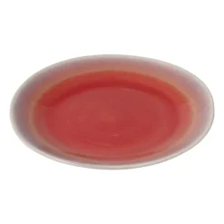 Ontbijtbord Roots - rood/paars - ø22x2.5 cm