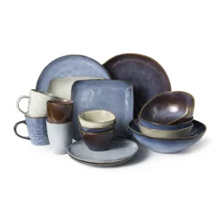 Ontbijtbord Toscane - blauw - ⌀20,5 cm