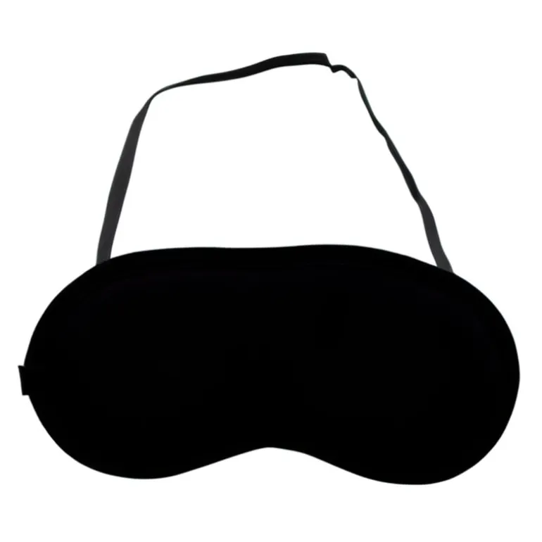 Oogmasker zwart