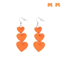 Oorbellen - oranje - diverse varianten