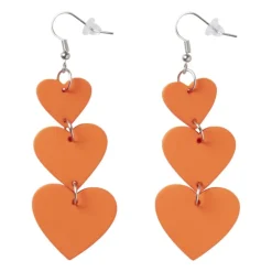 Oorbellen - oranje - diverse varianten