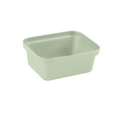 Opbergbakje klein - sage groen - 6x14.5x11.5 cm