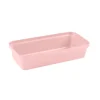 Opbergbakje voor pennen groot - sage roze - 6x27x12.9 cm